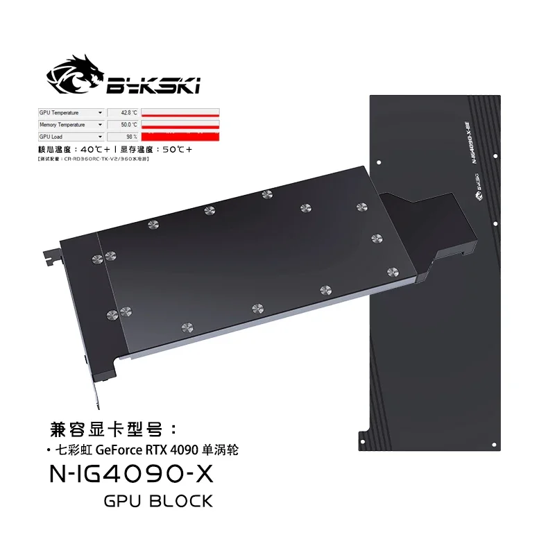 Bykski GPU Water Block for Col - Rtx 4090 Water Block ulasan dan harga