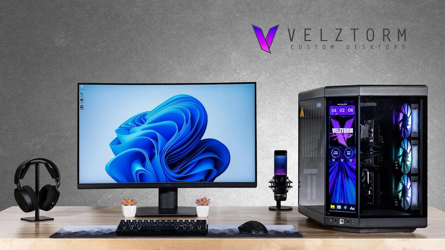 Velztorm LCD Black Praetix Cus - Rtx 5090 32Gb ulasan dan harga