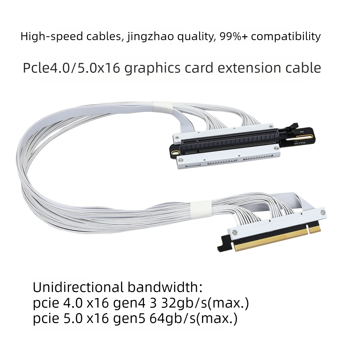 GPU Server Dedicated PCIE 5.0  - Pcie 5.0 Gpu Riser Cable ulasan dan harga